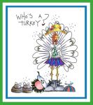 Dressed Turkey Card